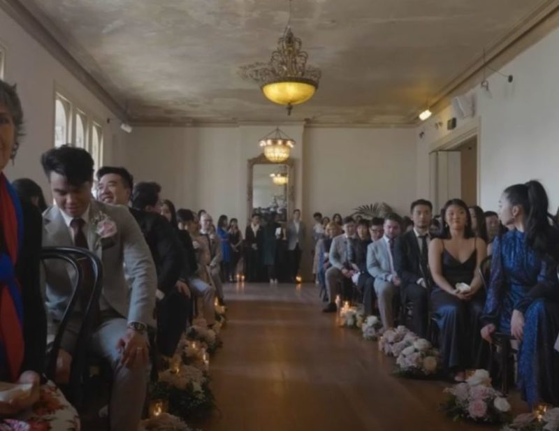 Lors du mariage de Bonnie et Dan, les amis et la famille ont eu une surprise