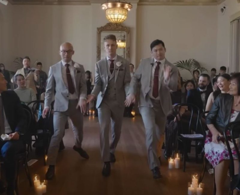 Lors du mariage de Bonnie et Dan, les amis et la famille ont eu une surprise