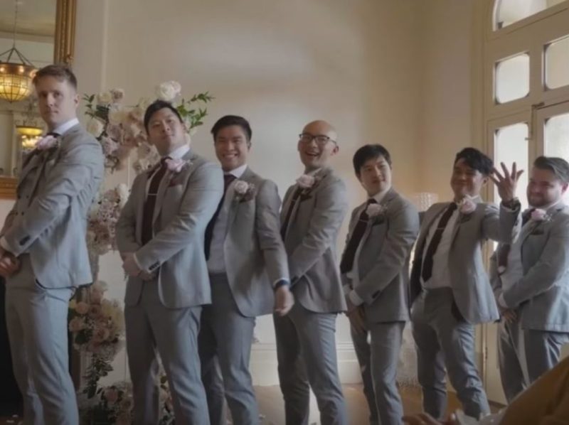 Lors du mariage de Bonnie et Dan, les amis et la famille ont eu une surprise
