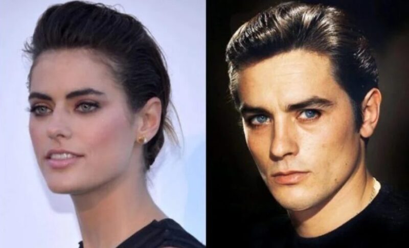 La petite-fille d'Alain Delon est la réincarnation exacte de l'acteur
