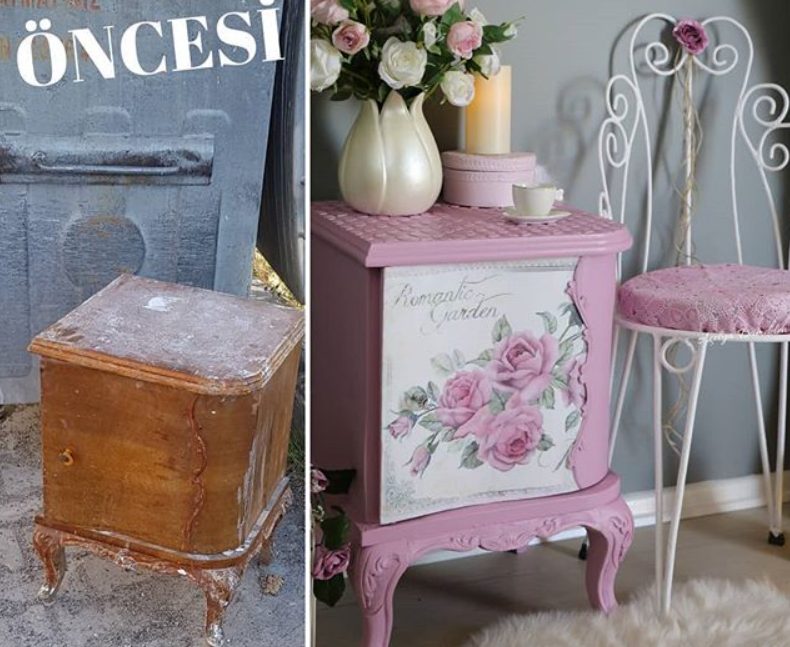 Transformation étonnante d'une vieille commode trouvée près de la poubelle : un chef-d'œuvre restauré