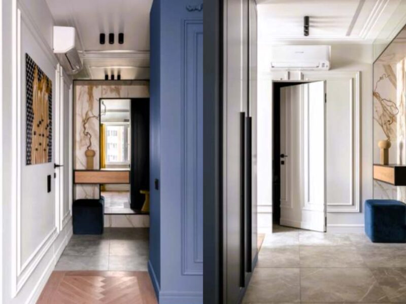 Ce jeune couple a transformé un appartement de 57 m² en un espace moderne et fonctionnel