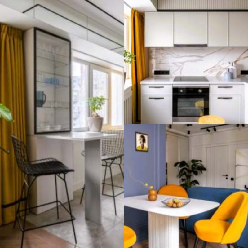 Ce jeune couple a transformé un appartement de 57 m² en un espace moderne et fonctionnel