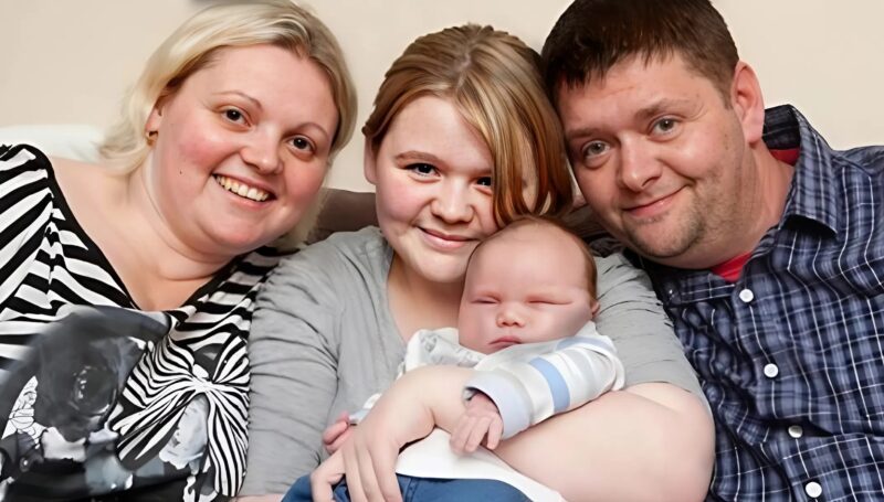 April n'avait que 13 ans lorsqu'elle a appris la nouvelle de sa grossesse, un jour avant son 14ᵉ anniversaire
