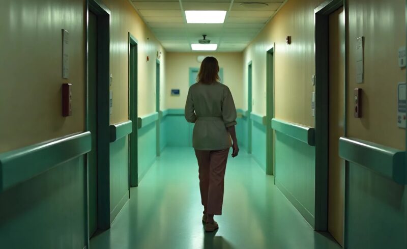 J'ai entendu l'une des infirmières murmurer à l'autre : "Elle ne sait encore rien, si elle découvre, c'est fini, " quand j'ai découvert ce qui s'était passé, je suis restée sans voix