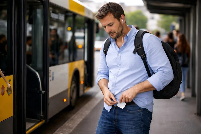Quelqu'un a mis son numéro dans ma poche dans le bus : j'ai composé ce numéro en espérant faire la connaissance d'une jolie femme, mais ce qu'elle m'a dit m'a laissé sans voix