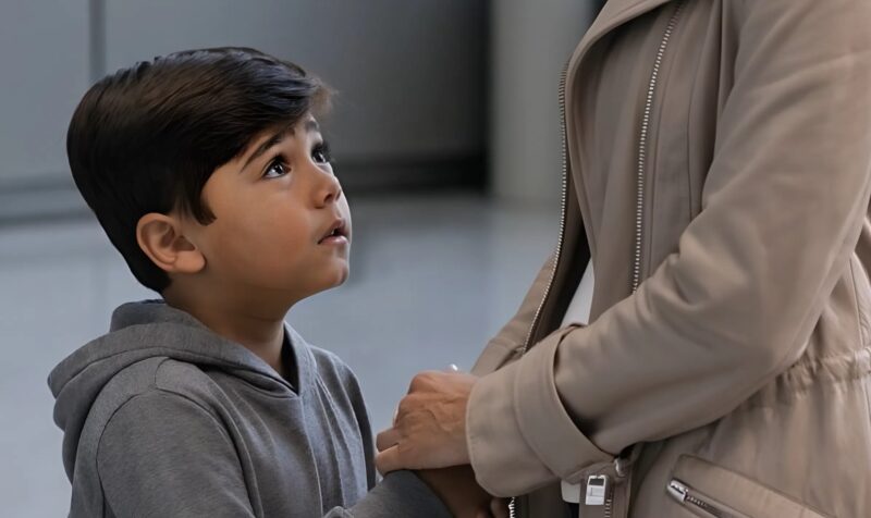 " Maman, nous ne pouvons pas rentrer ", m’a dit mon fils juste après avoir fait ses adieux à mon mari à l’aéroport : ce que j’ai découvert ensuite m’a laissée sans voix
