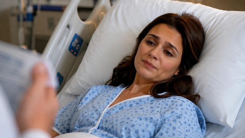 Elle est arrivée à l’hôpital seule, sans personne pour l’accompagner pour accoucher : et à peine son bébé né, le médecin l’a regardée une seule fois et a remarqué quelque chose qui l’a fait pleurer