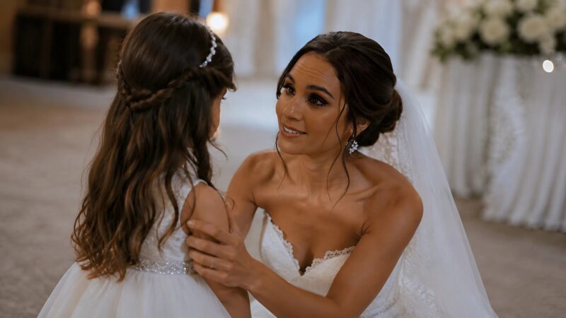 Ma fille a tiré doucement l’ourlet de ma robe de mariée et a murmuré : " Maman, j’ai vu Evan et oncle Peter faire quelque chose qu’ils n’avaient pas le droit de faire" et ce que j’ai découvert ensuite m’a fait annuler le mariage en un seul instant
