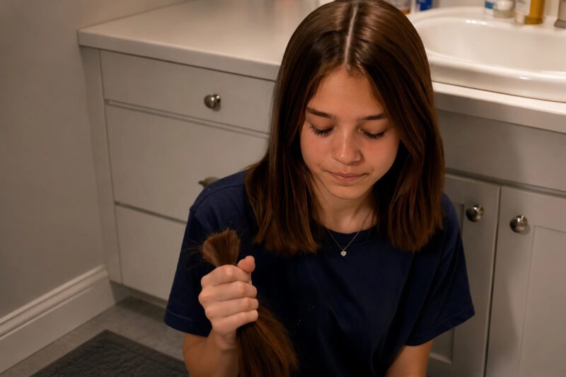 Ma fille a coupé ses cheveux pour en faire une perruque pour son amie atteinte d’un cancer et le lendemain, son directeur m’a appelée et m’a dit : " Venez immédiatement à l’école ! Vous ne croirez jamais ce qui s’est passé… "