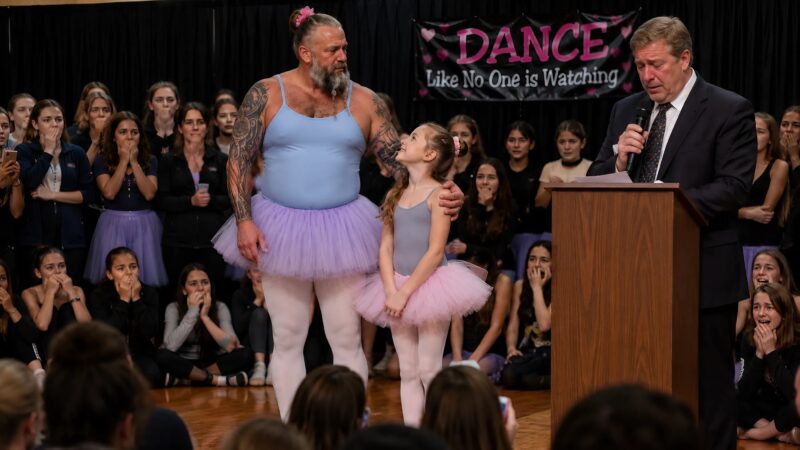 Tout le monde s'est moqué de cet homme en le voyant en tenue de ballerine, mais la raison de son acte a choqué tous les présents et les a laissés sans voix
