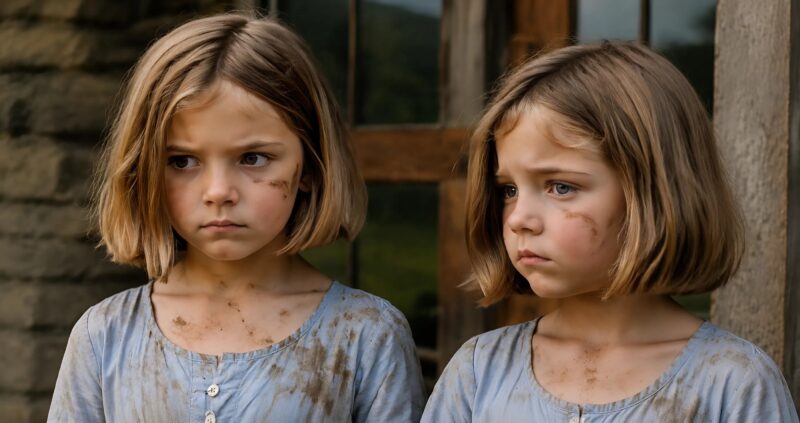Un an après le décès de ma femme, j'ai finalement décidé de retourner dans notre chalet de montagne pour faire mes adieux à tous nos souvenirs : devant la porte, j'ai vu deux petites filles et ce que l'une d'elles a murmurés m'a figé sur place