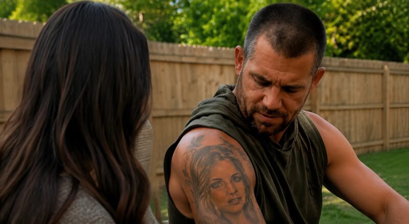 Je pensais que le tatouage représentant une femme sur l'épaule de mon mari n'était qu'un simple portrait... jusqu'au jour où j'ai rencontré cette femme dans la vraie vie : il s'est avéré que...
