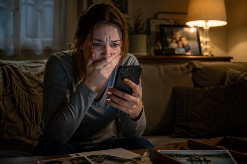 Mon mari est parti pêcher avec nos trois fils et ils ne sont jamais revenus : six ans plus tard, ma fille a retrouvé son vieux téléphone, et ce que j’y ai découvert m’a fait douter de tout ce que je croyais savoir sur leur disparition