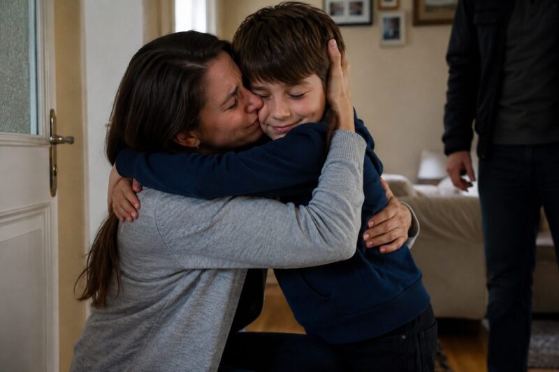 " Je sais que tu ne me pardonneras jamais, mais tu dois connaître la vérité ", m’a dit ma belle-mère en voyant la veste de mon fils disparu, que j’avais retrouvée dans sa poubelle