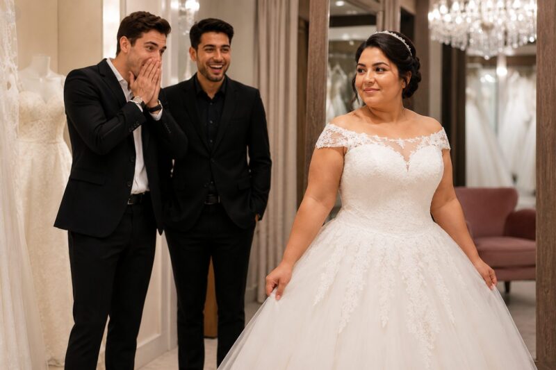 " Si tu arrives à enfiler cette robe, je t’épouserai ", dit Adam à une femme de ménage de son salon, dans le seul but de l’humilier : mais ce qui se passe ensuite laisse tout le monde bouche bée