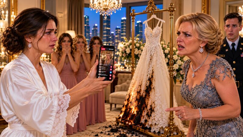 Ma belle-mère a brûlé ma robe de mariée 30 minutes avant la cérémonie en disant : " Tu ne feras jamais partie de cette famille"