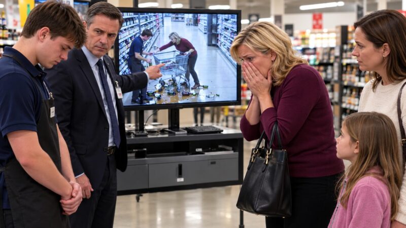 " Ils embauchent n’importe quel idiot de nos jours ! " a crié une femme en humiliant un employé du supermarché